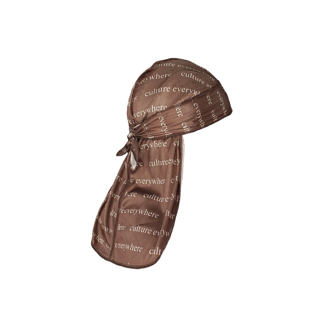 Durag Satin Chocolat